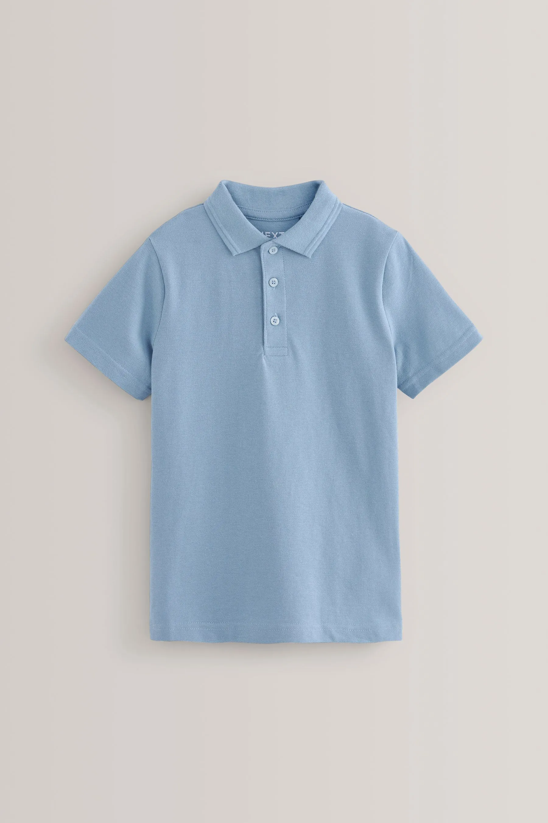 Cotone Scuola Maniche corte  100% Polo Cotone (3-16anni)    